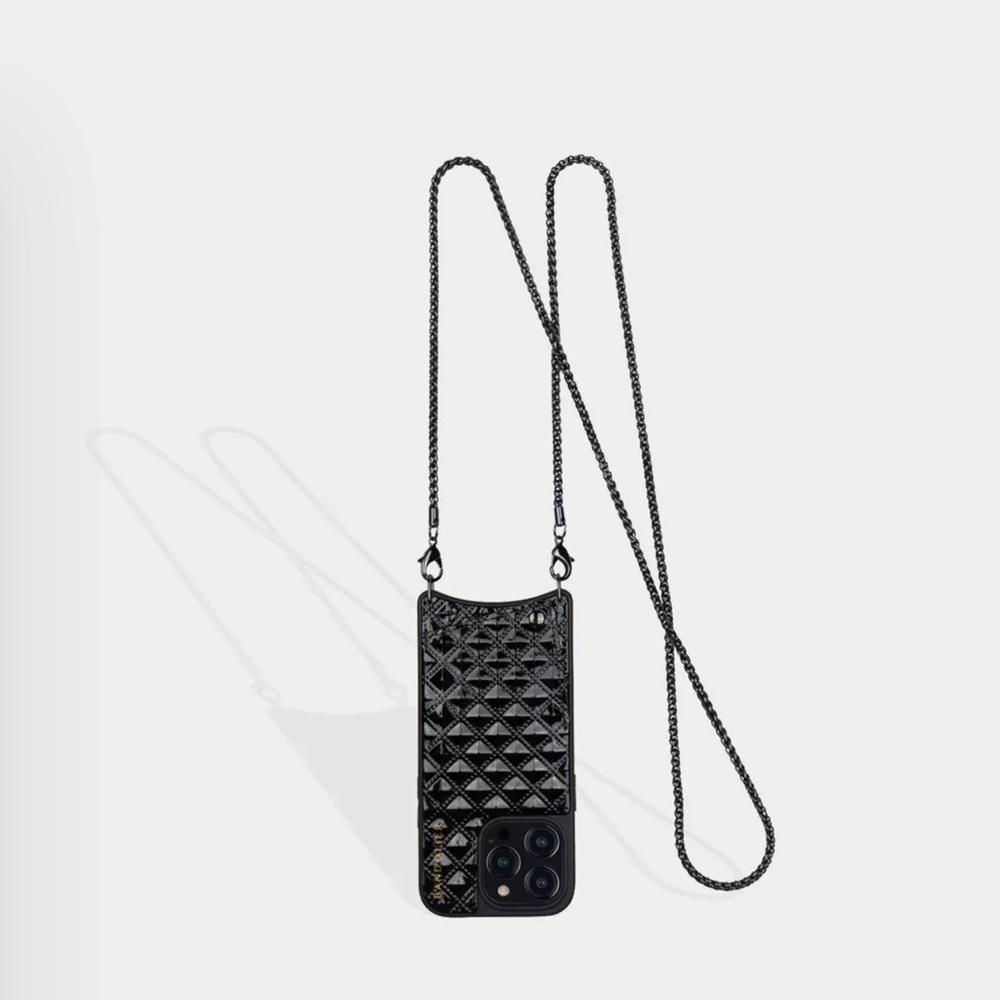 Bandolier Sheila crossbody phone case for iPhone 12+ in original packaging